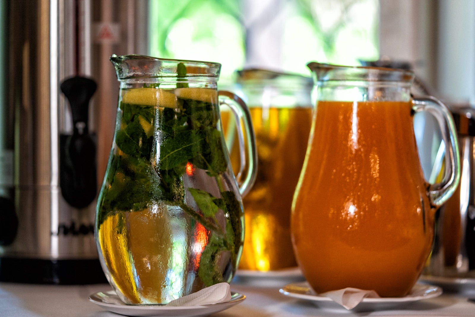 Domácí limonády na Dvorcích