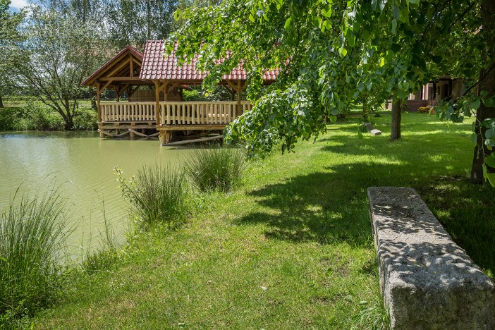 Rybaření na rybníčku Habr