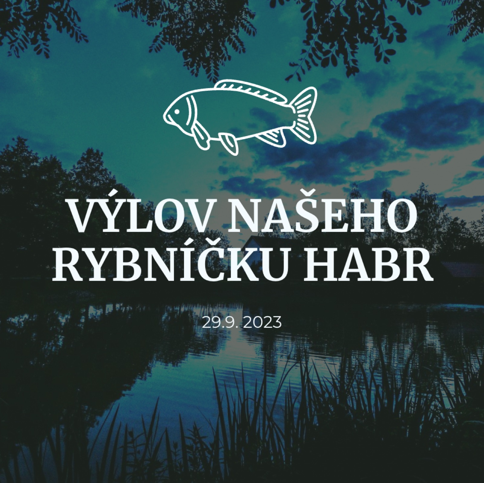Výlov rybníčku Habr