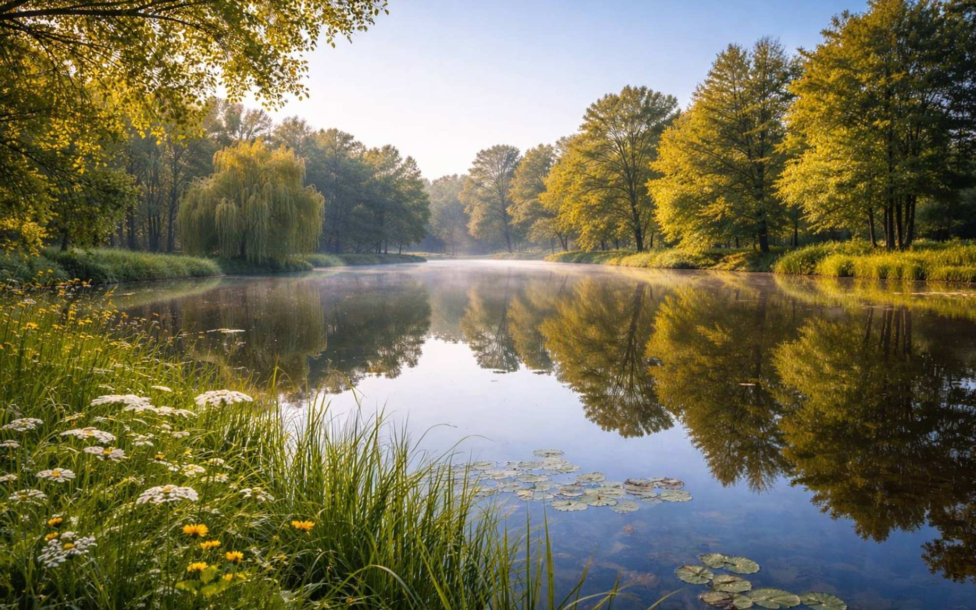 Rybníky bez turistů